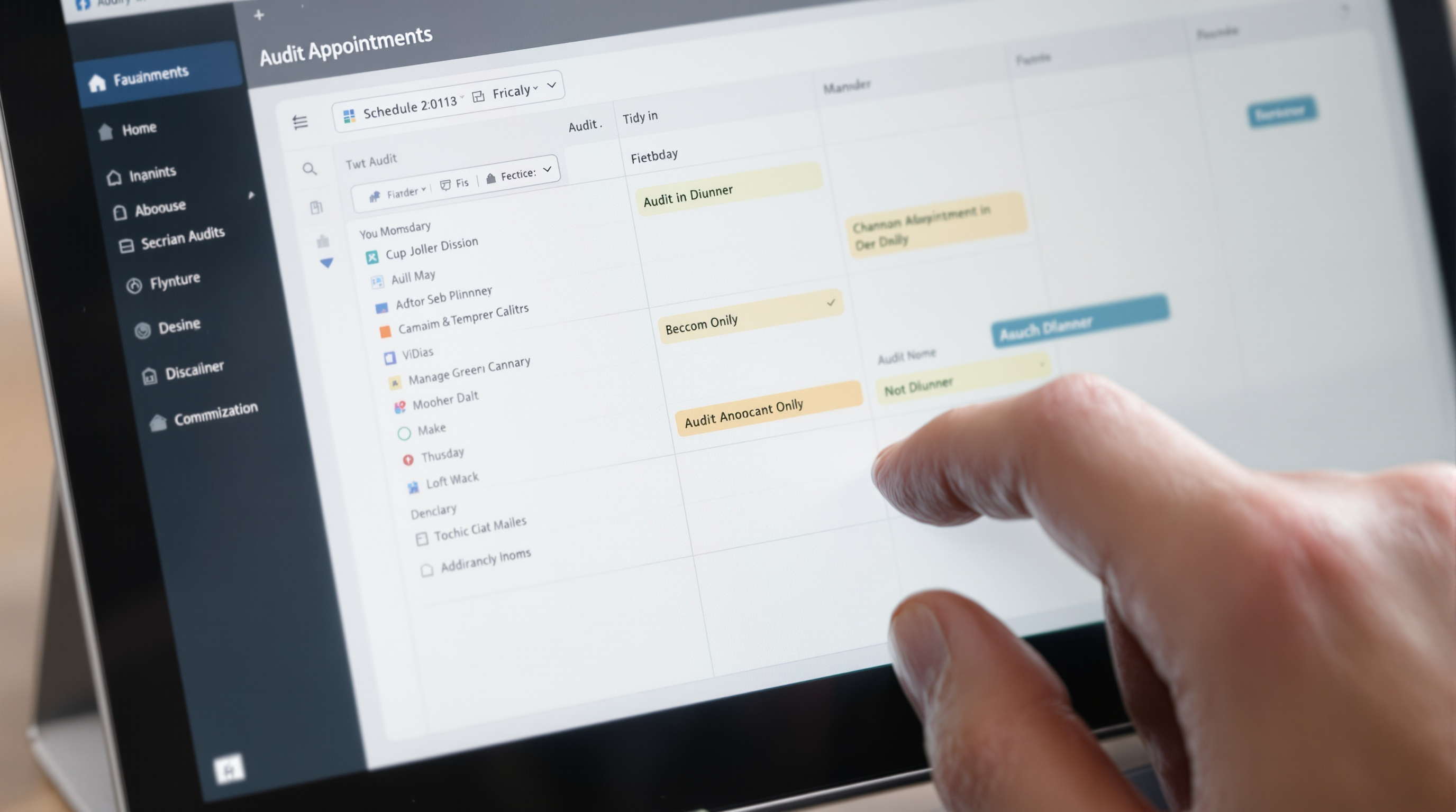 Digitale Planung von Terminen